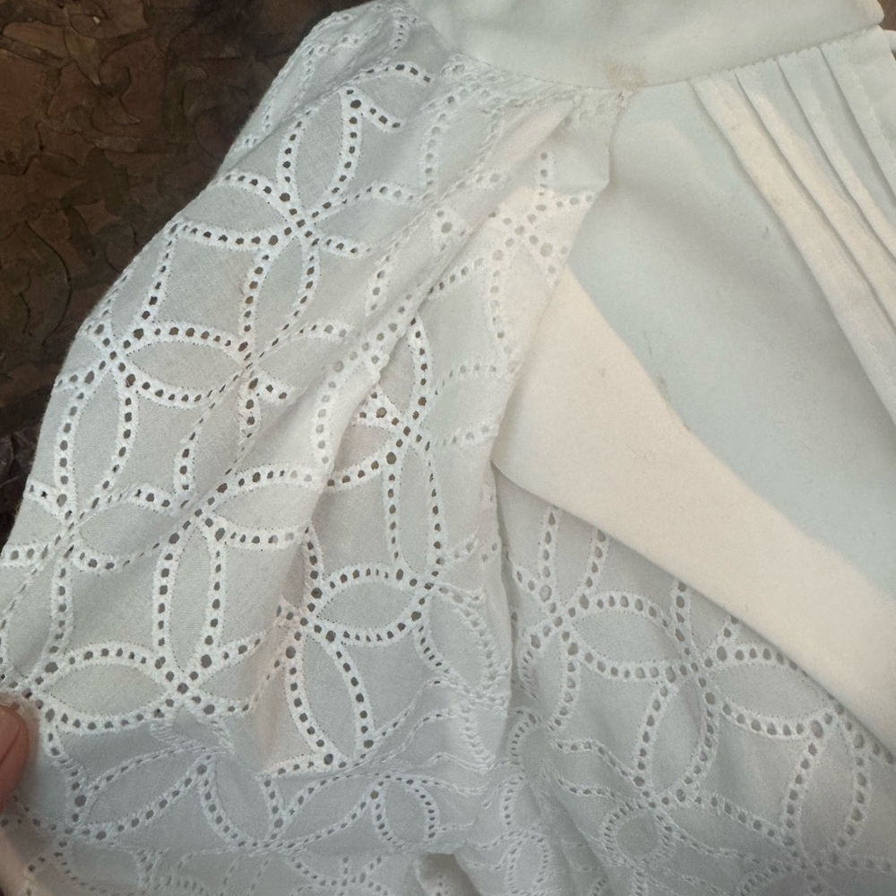 Acler White Eyelet Dress 10 - Picture 8 of 15
